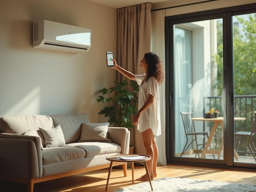 Photo climatiseur-fixe-confort-durable-economies-energie