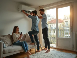 Photo clim-appartement-systemes-reversibles-reduire-facture