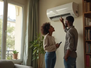 Photo climatisation-appartement-systeme-ideal-confort-discret