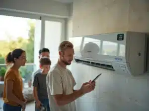 Photo clim-multi-split-chauffage-rafraichissement-ecoenergetique